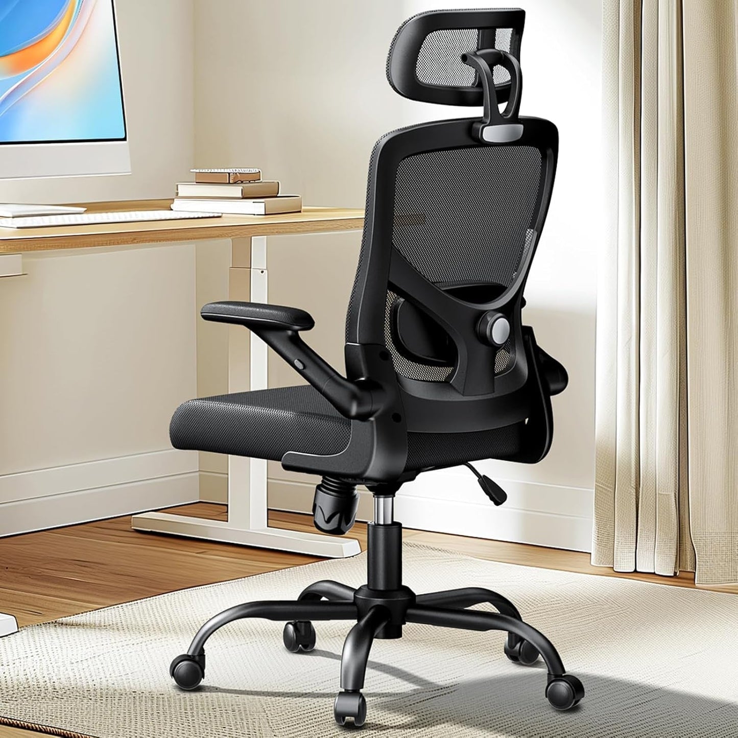 FlexForm™ Ultra Ergonomic Mesh Office Chair High Back Desk Chair Adjustable Lumbar