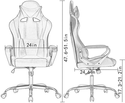 Comfort Chair with Back Support Gaming & Office